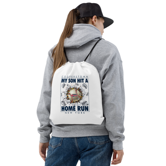 Cooperstown Home Run - Drawstring bag - FREE SHIPPING