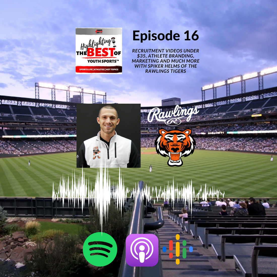 016 - Recruitment Videos Under $35, Athlete Branding, Marketing and Much More with Spiker Helms of the Rawlings Tigers