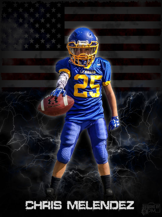 Christian Melendez - 2017 Football Highlights