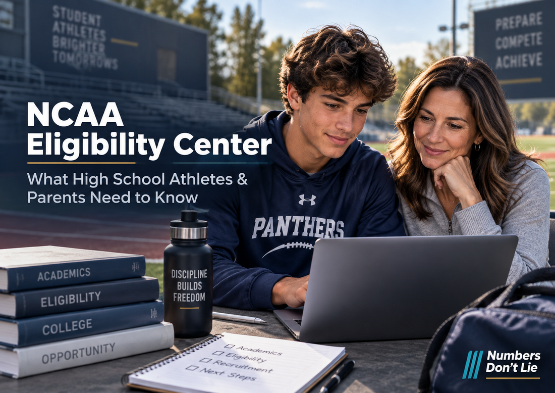 NCAA Eligibility Center guide for high school athletes and parents by Numbers Don't Lie
