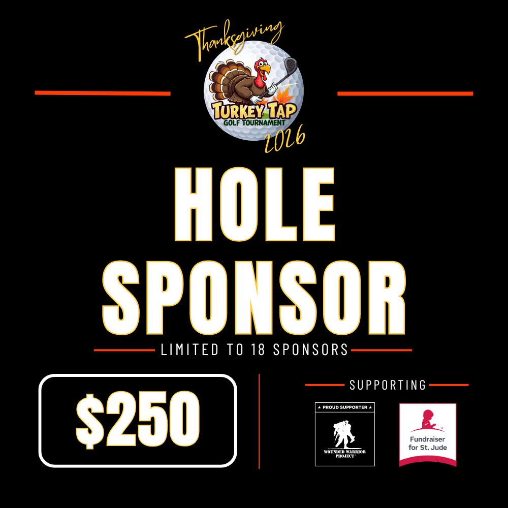 2026 Turkey Tap Hole Sponsor