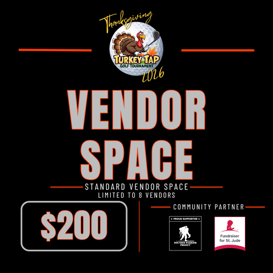 2026 Turkey Tap Standard Vendor Space