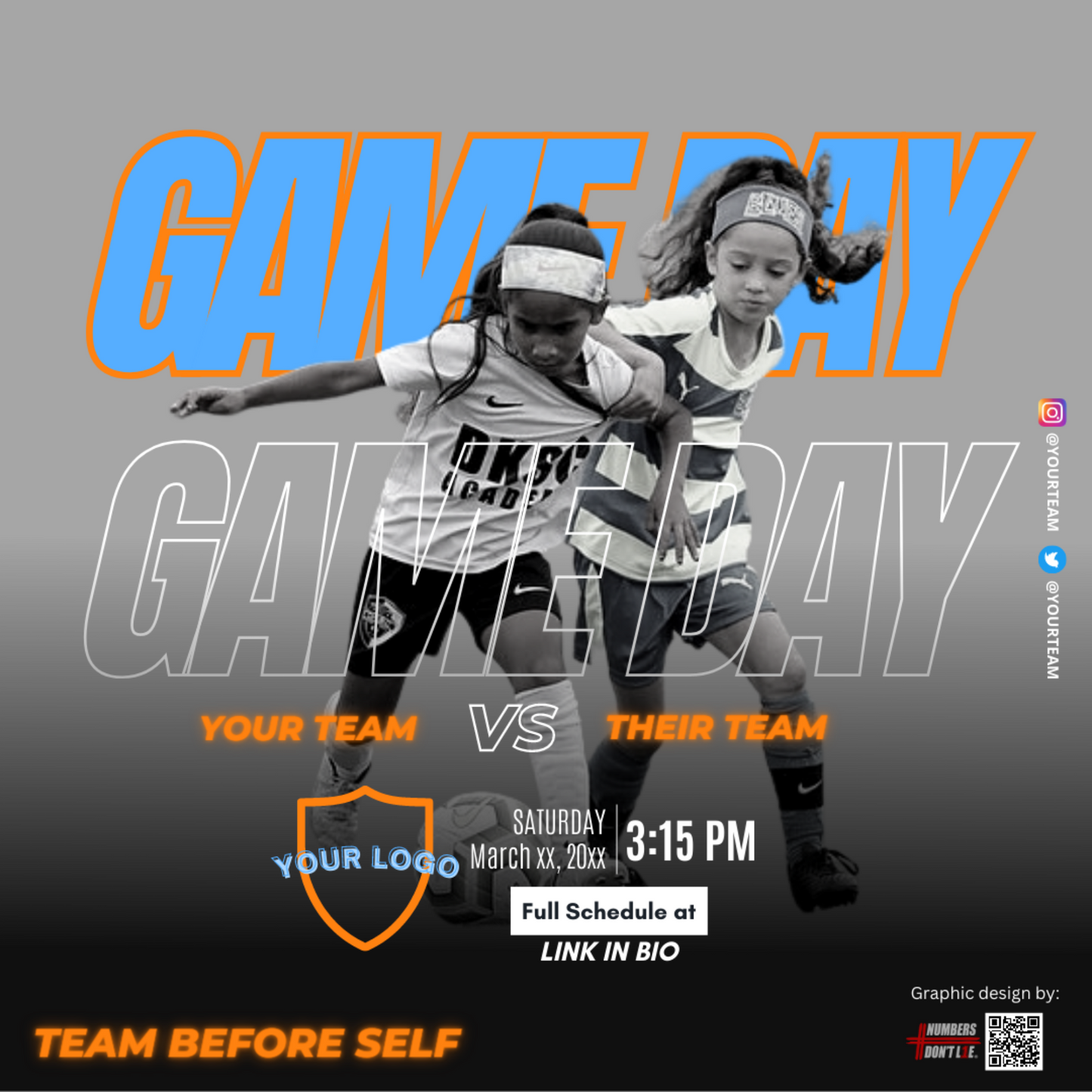 DIY Soccer Bundle - Editable Canva Templates