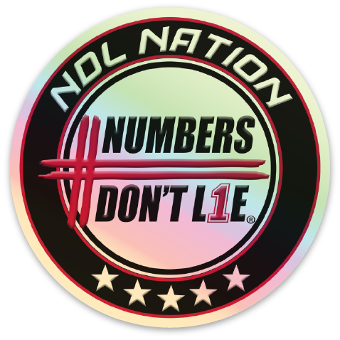 NDL Nation Holographic Stickers - FREE SHIPPING