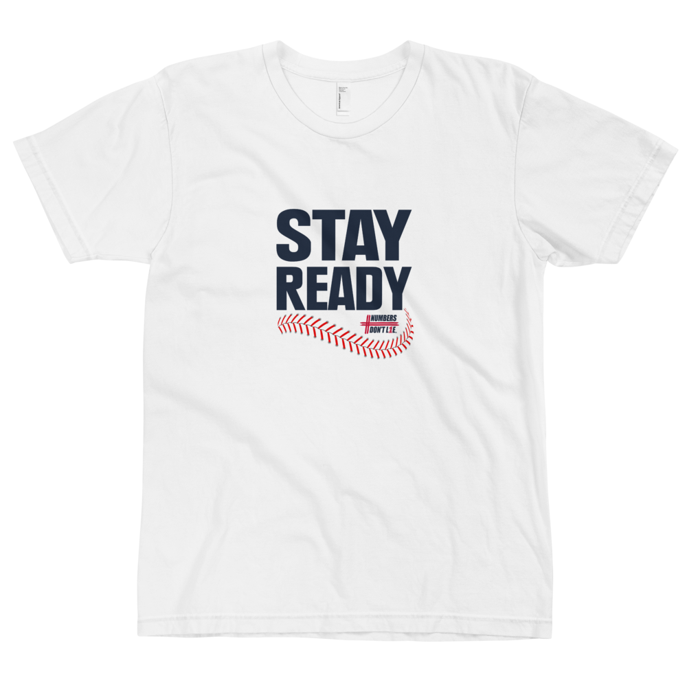 Stay Ready Adult NDL Baseball T-Shirt - FREE SHIPPING