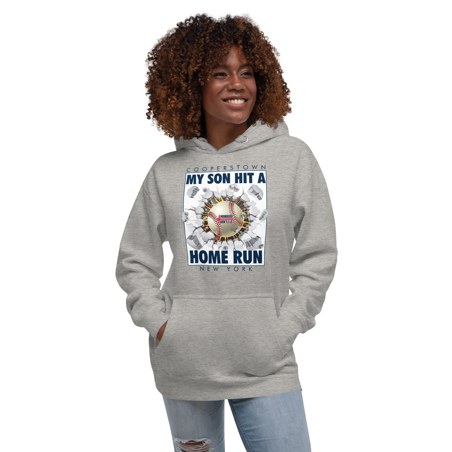 Cooperstown Home Run - Unisex Hoodie - FREE SHIPPING