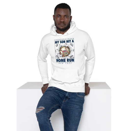 Cooperstown Home Run - Unisex Hoodie - FREE SHIPPING